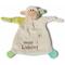 NICI 40044 - My First Nici, Schmusetuch Lamm, Kuscheltier, Botschaft und Bildmotiv gestickt, unser Liebling, 25 x 25 cm - NICI GmbH