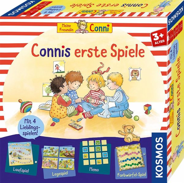 KOSMOS 681043 - Connis erste Spiele, Logikspiel, Spielesammlung - Kosmos Spiele