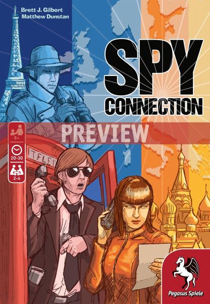 Pegasus 51224G - Spy Connection, Brettspiel, Taktikspiel - Pegasus Spiele