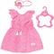 Zapf Creation® 832684 - BABY born Trend Blumenkleid mit Haarband, Puppenkleidung für Puppen 43cm - Zapf Creation AG