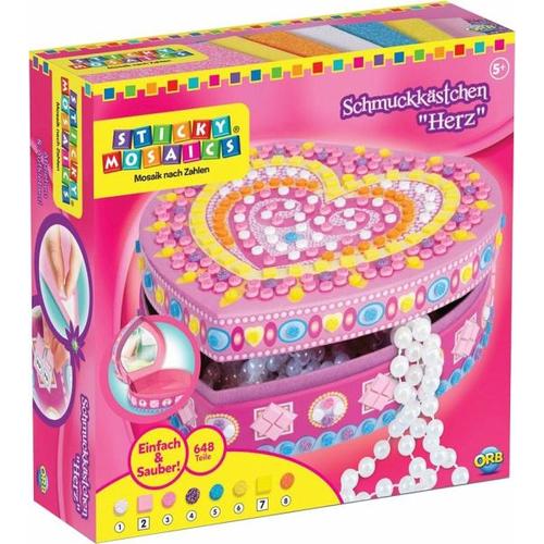 Invento 620104 - Sticky Mosaics - Schmuckkästchen Herz - InVento
