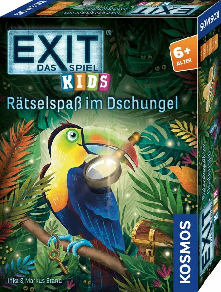 EXIT® - Das Spiel - Kids: Rätselspaß im Dschungel - Kosmos Spiele