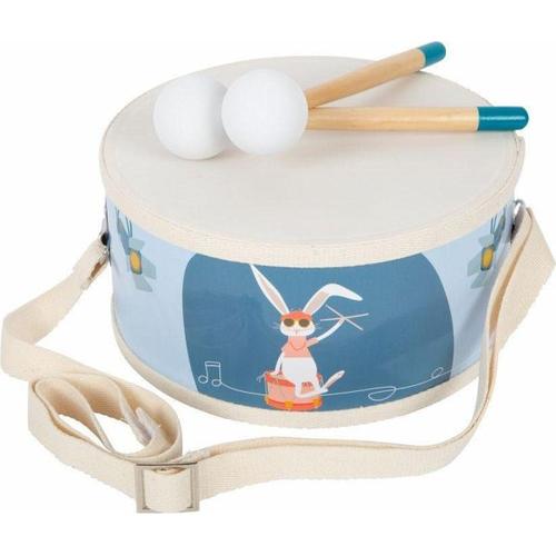Small foot 12250 - Trommel Groovy Beats, Kinder-Musikinstrument, 20x10cm - Legler / small foot