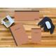 Schreibtisch-Set, m. 1 Kalender, m. 1 Beilage, m. 1 Beilage, 3 Teile