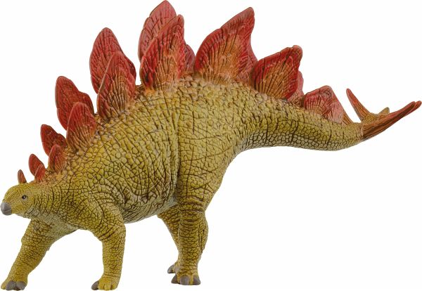 Schleich 15040 - Dinosaurs, Stegosaurus, Tierfigur, Länge: 20 cm - Schleich