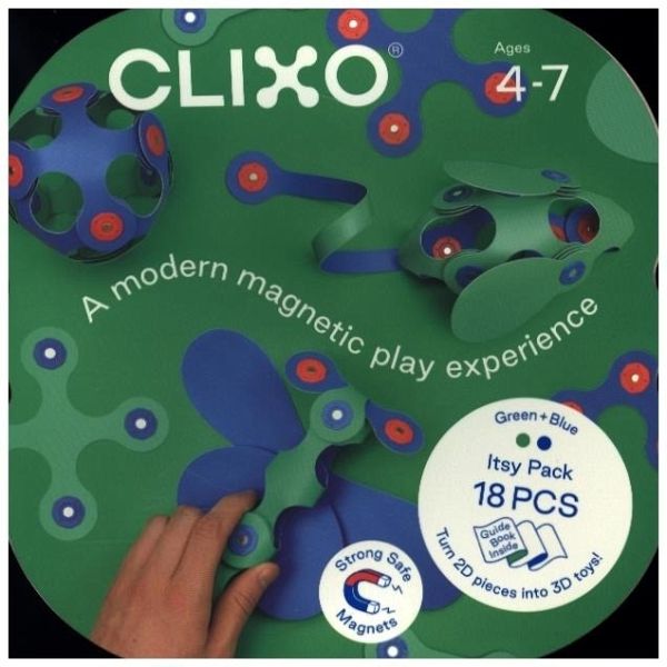 Clixo 5876590 - Itsy grün & blau - Clixo