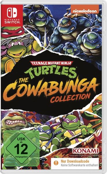 TMNT - The Cowabunga Collection (Nintendo Switch - Code In A Box) - Konami