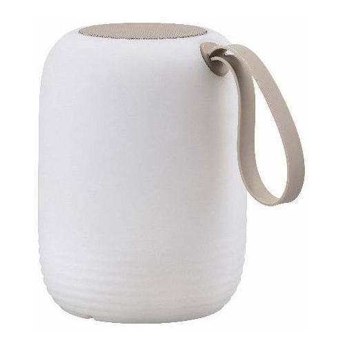 LED Lampe m. Lautsprecher Hav 12,5 x 15,5 cm Weiss/Sand PE