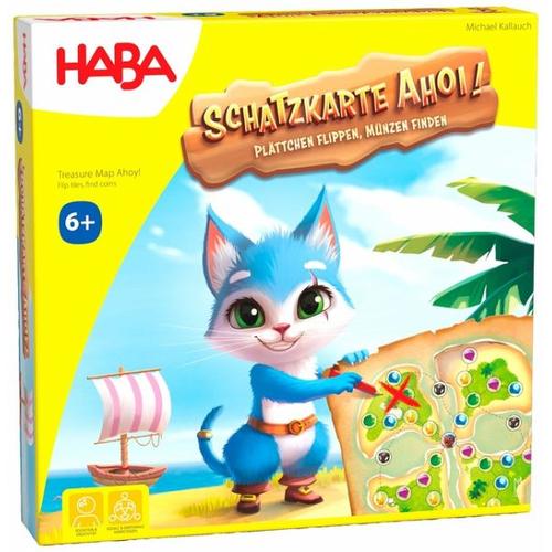 HABA 2011824001 - Schatzkarte Ahoi!, Gesellschaftsspiel ab 6 Jahren - HABA Sales GmbH & Co.KG