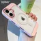 Coque magnétique transparente pour iPhone, coque souple antichoc, dissipation thermique, pare-chocs de refroidissement, Magsafe, iPhone 16 Pro Max, iPhone 15, iPhone 14, iPhone 13, iPhone 12, iPhone