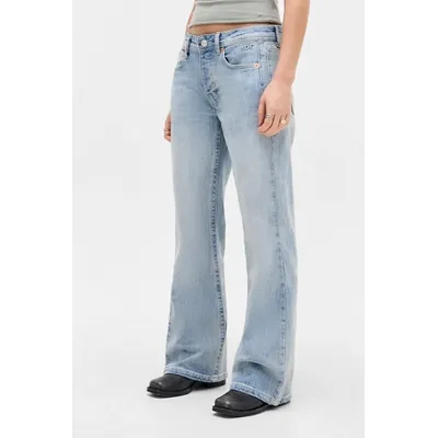 BDG Teo Relaxed Flared Jeans 26W 32L at Urban Outfitters