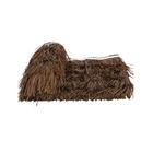 Thicken and Intensify Plastic Straw Roof Panels, Straw Tiles for Tropical Hut, Gazebo - Lightweight & Weatherproof Fake Thatch Decor(Style 3,134x600cm)