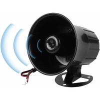 Memkey - 120db dc 12V Haut-Parleur de la sirène d'alarme, Avertisseur sonore Sirène d'alarme,