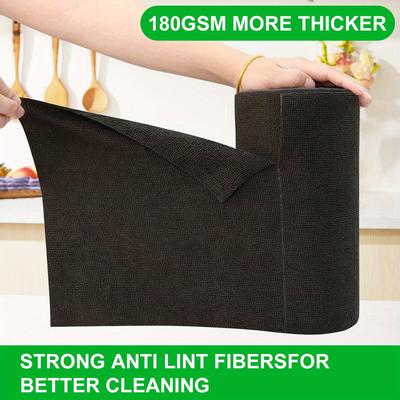 TEMU 1/2 Roll Lazy Hand Tear Rag Super Absorbent Dish Towel Car Wash Towel Reusable Rag Image