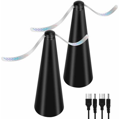 Mumu - Fliegenventilator, 2er-Set, Anti-Mückenschutz ohne Verwendung von Chemikalien, hält Fliegen