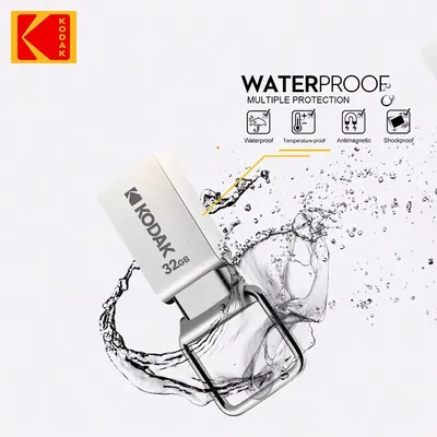 KODAK K112 Mini-USB-Flash-Laufwerk, USB 2.0-Stift, Speicherlaufwerk, 32 GB, 64 GB, 128 GB, U-Disk, USB 2.0, tragbarer Speicher für Auto-PC Image