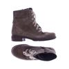 Semler Damen Stiefelette, Gr. 4, braun, Leder