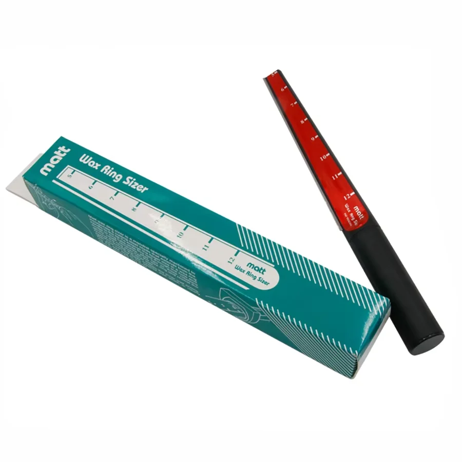 Leichtes Wachsring-Messgerät mit Klinge für DIY Carving Mandrel Stick Fingergrößenung und Wachsrohrloch-Vergrößerungswerkzeug Image