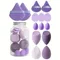 12/14PCs Make-up Schwamm Kosmetik Puff Foundation Schwämme Mixer Schönheit Ei Pulver Puffs Make-up