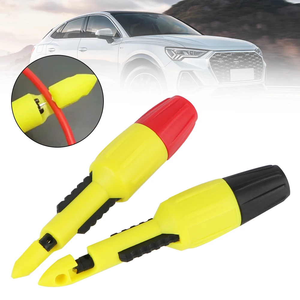 2mm/4mm Buchse Draht Piercing Punktion Sonde für Multimeter Spannung Voltmeter Prüfung Isolierung Piercing Clip Werkzeuge auto Tester Image