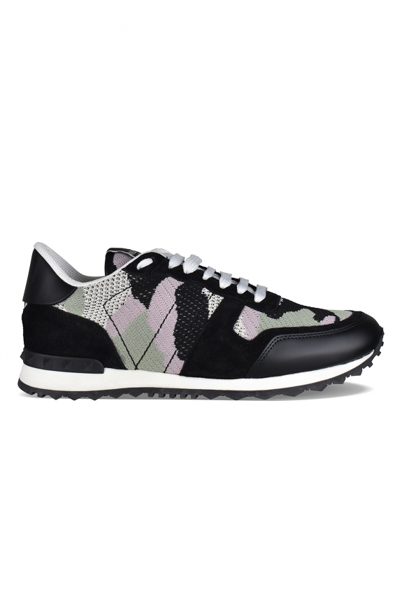 Valentino Garavani Sneakers Rockrunner Schwarz