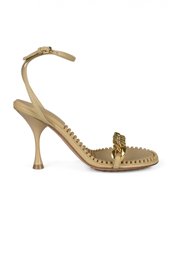 Bottega Veneta Dot Sandalen Beige 40,5 EU/IT