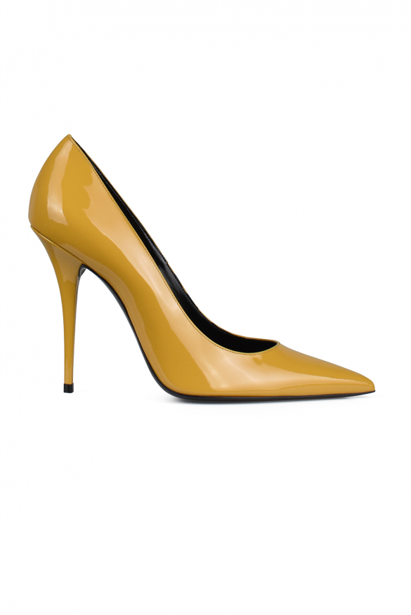 Saint Laurent Instinct 100 Pumps Gelb