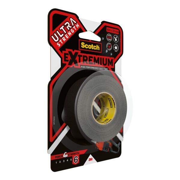 Scotch Gewebeklebeband »Extremium«, 24 mm/10 m grau Image