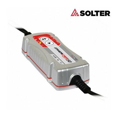 Caricabatterie Intelligente Solter Invercar 1000 6/12V 1A (Auto e Moto)
