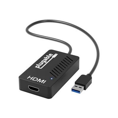 Plugable USB 3.0 to 2K HDMI Video Graphics Adapter with Audio for Multiple Monitors