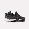 Laufschuh REEBOK "CITYRIDE", Gr. 42, cschwarz, silber met., ftw weiß, Textil, Synthetik, sportlich, Schuhe