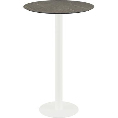 Klapptisch ESSENTIALS "Urban", weiß, midnight marble, weiß, B:70cm H:70cm T:109,2cm, Pulverbeschichteter Stahl, Tische, in verschiedenen Ausführungen Image