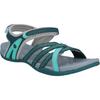 Sandale HI-TEC "SAVANNA II JRG", Gr. 38, grün, Synthetik, sportlich, Schuhe