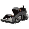 Sandale HI-TEC "CRATER", Gr. 44, grau, Synthetik, sportlich, Schuhe