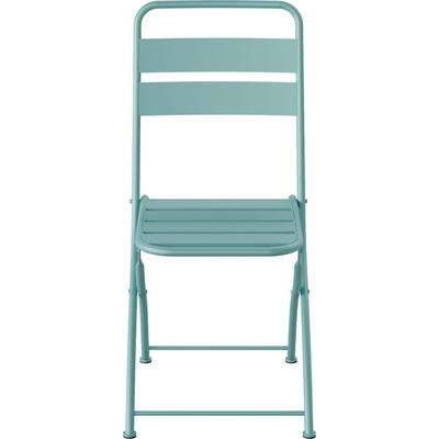Klappstuhl ESSENTIALS "Breeze", blau, B:43cm H:87,5cm T:54cm, Stahl, Stühle, blau Image