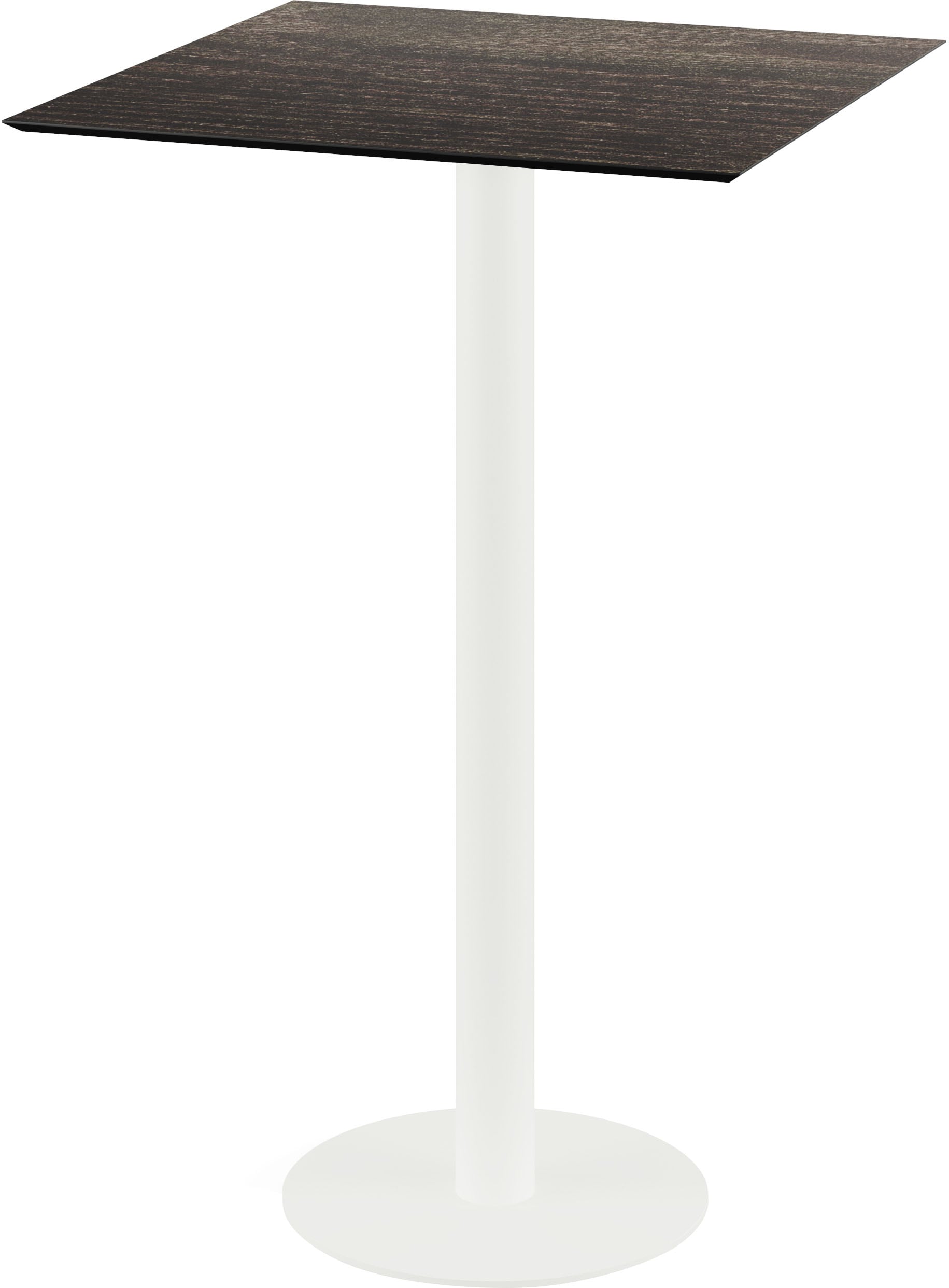 Klapptisch ESSENTIALS "Urban", weiß (weiß, riverwashed wood, weiß), B:70cm H:109,2cm T:70cm, Pulverbeschichteter Stahl, Tische, in verschiedenen Ausführungen Image