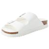 Sandale O'NEILL "SANDY SLIDER WOMEN LOW", Gr. 41, weiß (sanftes weiß), Synthetik, sportlich, Schuhe