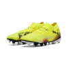 Fußballschuh PUMA "FUTURE 8 MATCH FG/AG", Gr. 43, gelb alert, puma schwarz, sun struck, Synthetik, sportlich, Schuhe, für Rasenplätze