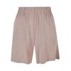 Stoffhose URBAN CLASSICS "Urban Classics Damen Ladies Modal Shorts", Damen, Gr. XS, US-Größen, rosa (duskrose), 77% Modal, 23% Polyester, unifarben, loose fit, Hosen