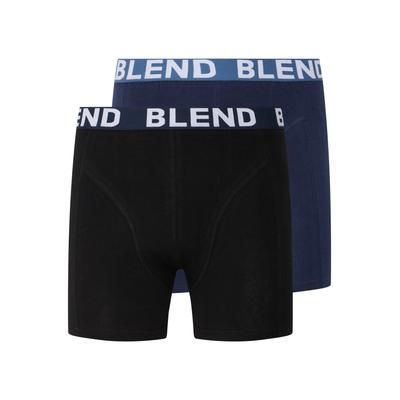 Boxershorts BLEND "BHEATON 2-pack trunks solid", Herren, Gr. XL, bunt (mix colors), Jersey, Obermaterial: 95% Baumwolle, 5% Elasthan, unifarben, bequem, Unterhosen Image