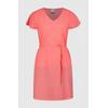 Tunikakleid LUHTA "Luhta Kleid GUNNARS", Damen, Gr. 40, EURO-Größen, rot (hellrot), 55% Leinen, 45% Baumwolle, Kleider