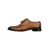 Schnürschuh ROY ROBSON "Anzugsschuh - Derby Captoe", Herren, Gr. 43, braun, Leder, unifarben, elegant, Schuhe, Ton-in-Ton-Nähte