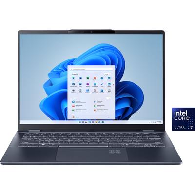 ACER Notebook "SF14-51-71AJ", blau (steam blau), 16 GB RAM 1000 GB SSD, Core Ultra 7, Windows 11 Home (64 Bit), Notebooks, Touchpad