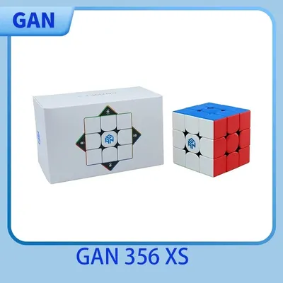 [JudyCube] GAN 356 XS 3 x 3 magnetischer Magic Speed Cube Professional GAN 356 X v2 Stickerless Lite Image