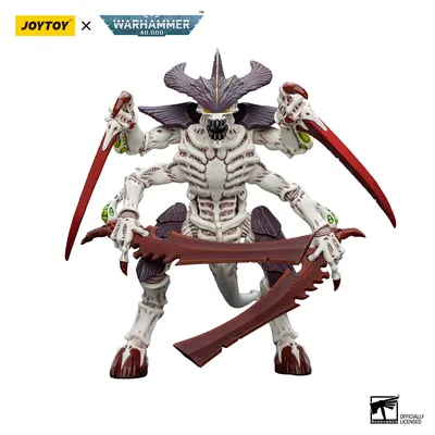 JOYTOY Warhammer 40k 1/18 Action Figures Anime 14.3cm Tyranids Hive Fleet Leviathan Tyranid Warrior