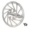 MTB Road Bike Brake Rotors Silver/Rainbow 140mm 160mm 180mm 203mm Mountain Bicycle Hydraulic Disc