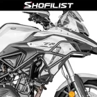 Moto Highway Crash Bar Protezione motore Stunt Cage Protector Superiore Inferiore Paraurti Caduta Prevenire per Benelli TRK502X TRK 502X