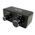 Preamplificatore controller volume portatile da 3,5 mm W-10P Stereo a doppio canale Audio stereo Mini Balance Music Home