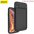 Custodia di alimentazione per IPhone X XS XR XS Max custodia per batteria X custodia per caricabatterie Power Bank per IPhone X custodia per batteria