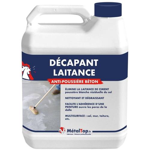 Metaltop - Decapant Laitance - 1 l - Incolore